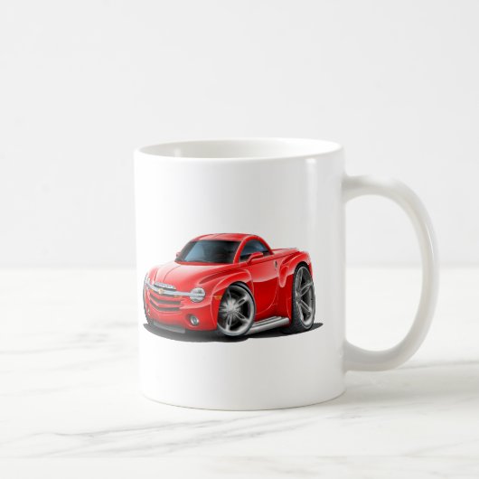 2003-06 SSRの赤のトラック コーヒーマグカップ (右)