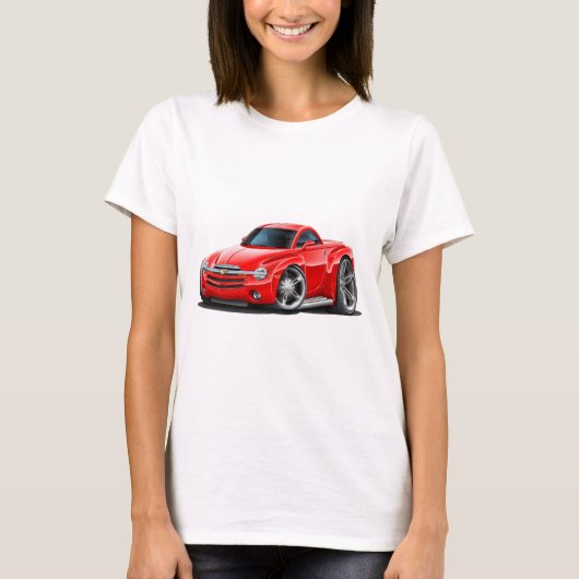 2003-06 SSRの赤のトラック Tシャツ (正面)