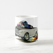 2003-06 SSRの銀黒いコンバーチブル コーヒーマグカップ (中央)