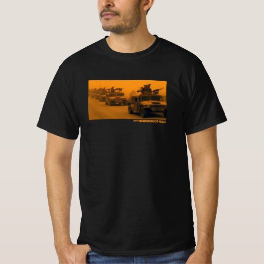 2003 Invasion of Iraq Tシャツ (正面)