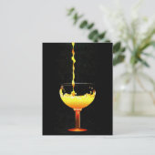 2004コンピュータスケッチオレンジジュース注ぎ ポストカード (スタンド正面)