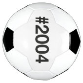 2004ハッシュタグ21誕生日記念日 サッカーボール (回転)