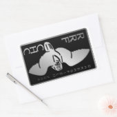 2004ベーカーズフィールド 長方形シール (封筒)