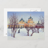 2004ロシアの年冬 ポストカード (正面/裏面)