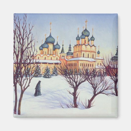 2004ロシアの年冬 マグネット (正面)