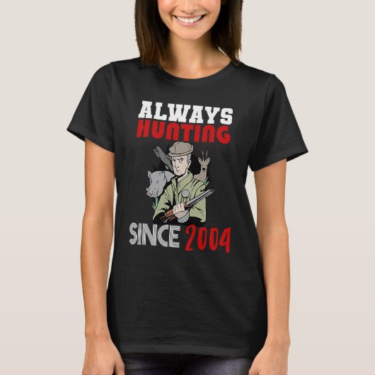 2004年から常に狩り Tシャツ (正面)