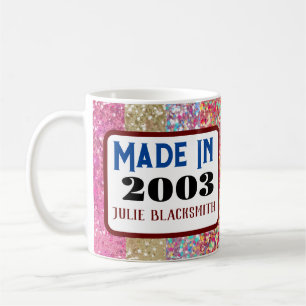 2004年の21歳の誕生日のための年齢マグギフト コーヒーマグカップ