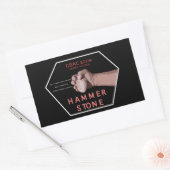 2004年のHammerstoneバンドステッカー 長方形シール (封筒)