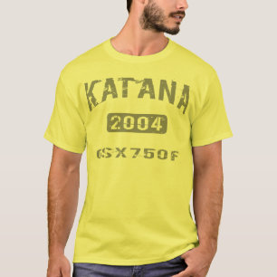 2004年のKatana GSX750FのTシャツ Tシャツ