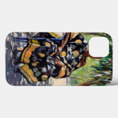 2004年を坐らせている女性 Case-Mate iPhoneケース (裏面 (横))