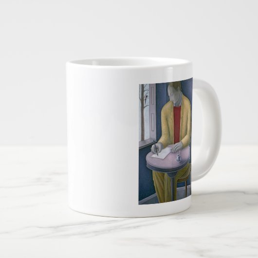 2004年を書いている人 ジャンボコーヒーマグカップ (正面右)