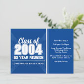 2004年クラス20年高校懇親会ロッカー 招待状 (スタンド正面)