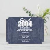 2004年クラス20年高校懇親会全体 招待状 (スタンド正面)