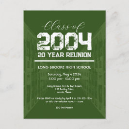 2004年クラス20年高校懇親会1イベント ポストカード