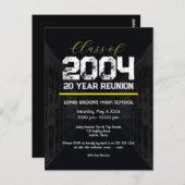 2004年クラス20年高校懇親会1イベント ポストカード (正面/裏面)