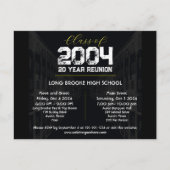 2004年クラス20年高校懇親会2イベント ポストカード (正面)
