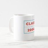 2004年クラス コーヒーマグカップ (正面左)
