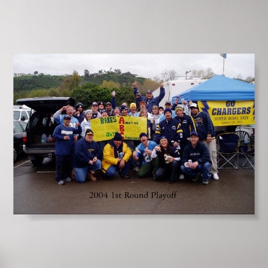 2004年チャージャプレイオフゲーム ポスター (正面)