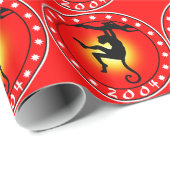 2004年モンキー ラッピングペーパー (ロールコーナー)