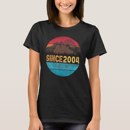 2004年レトロとヴィンテージ設計 Tシャツ (正面)