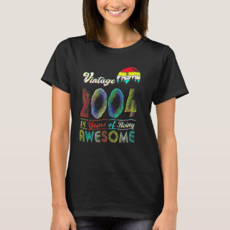 2004年製 ヴィンテージ 18歳 18歳の誕生日 男女兼用 Tシャツ
