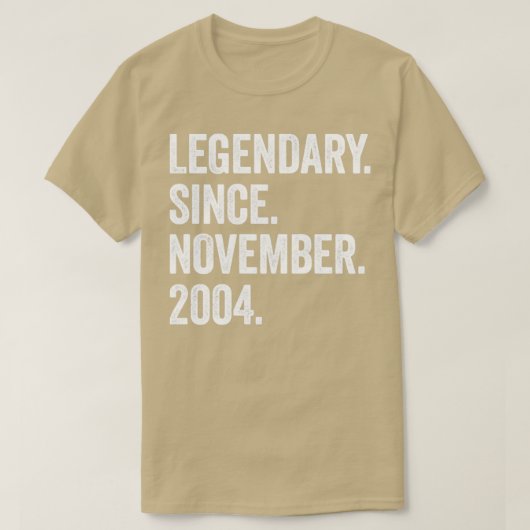 2004年11月18日Biから18歳 Tシャツ (デザイン正面)