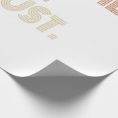 2004年17歳素晴らし以威厳がある来17誕生日 ラッピングペーパー (角)