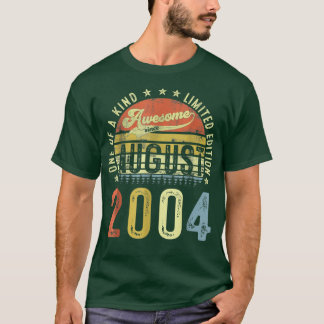 2004年18おもしろい日素晴らし以威厳がある後18歳 Tシャツ