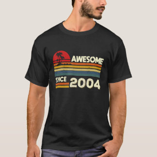 2004年18素晴らし歳のバレ以来18誕生日 Tシャツ