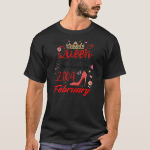 2004年2月誕生日このクイーンは生まれ2004年2月 Tシャツ