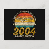 2004年2月17素晴らし日より17誕生日 ポストカード (正面)