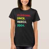 2004年3月18歳 3 Tシャツ (正面)
