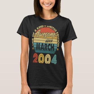 2004年3素晴らし月19日生誕19年 Tシャツ