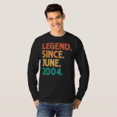 2004年6月以来18誕生日伝説18歳 Tシャツ (正面フル)