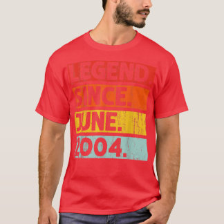 2004年6月18日誕生日ギフト伝説18 Tシャツ