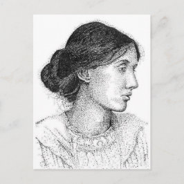 2004年Virgina Woolfのインクスケッチ ポストカード