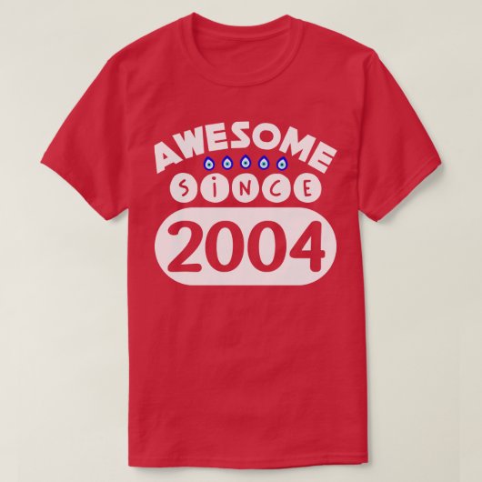 2004素晴らし年以降 Tシャツ (デザイン正面)