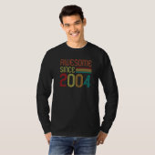 2004素晴らし年18歳レトロヴィンテージ18日 Tシャツ (正面フル)
