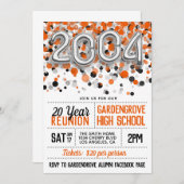 2004高等学校大学懇親会招待状 招待状 (正面/裏面)