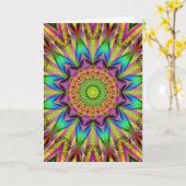 #20047、A カード (黄色い花)