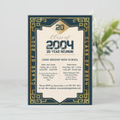 2004 エレガント 20年HS懇親会のアールデコクラス 招待状 (スタンド正面)