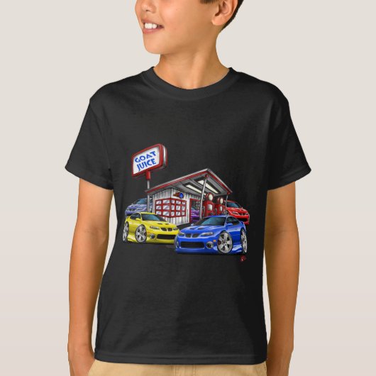2004-06 GTOの給油所場面 Tシャツ (正面)