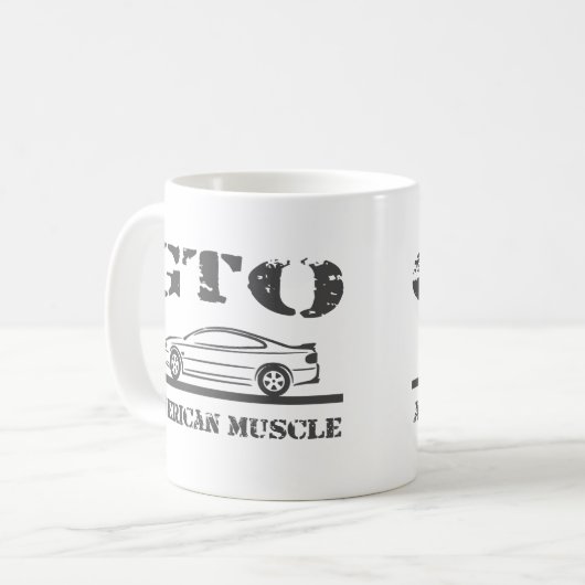 2004-06 GTOアメリカ筋肉車 コーヒーマグカップ (正面左)