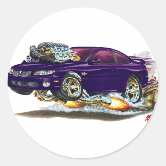 2004-06 GTOパープルカー ラウンドシール (正面)