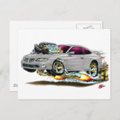 2004-06 GTO グレー カー ポストカード (正面/裏面)