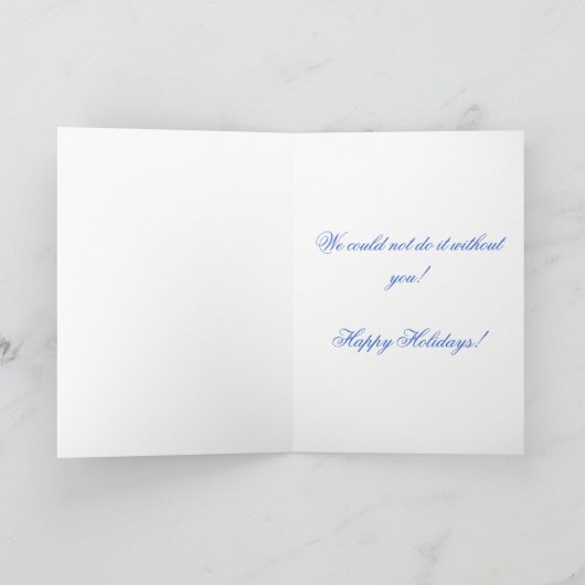 2005の休日の挨拶のためのDNCのプラットホーム シーズンカード (内部)