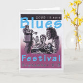 2005の青コンサートポスタープロジェクト カード (黄色い花)