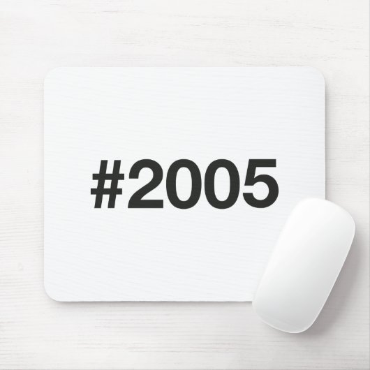 2005ハッシュタグ20誕生日記念日 マウスパッド (マウス)