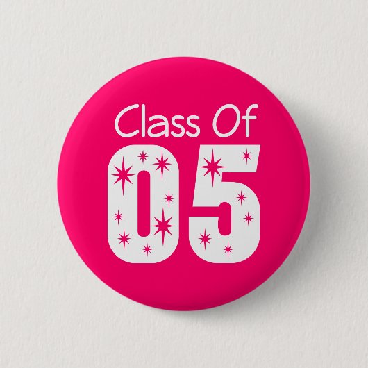 2005ボタンのクラス 缶バッジ (正面)