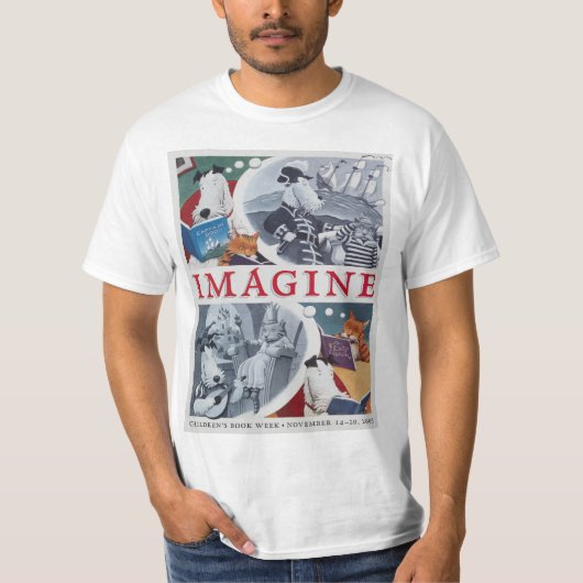 2005人の児童読書週間のワイシャツ Tシャツ (正面)